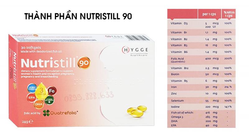 Vitamin tổng hợp Nutristill 3 in 1 
