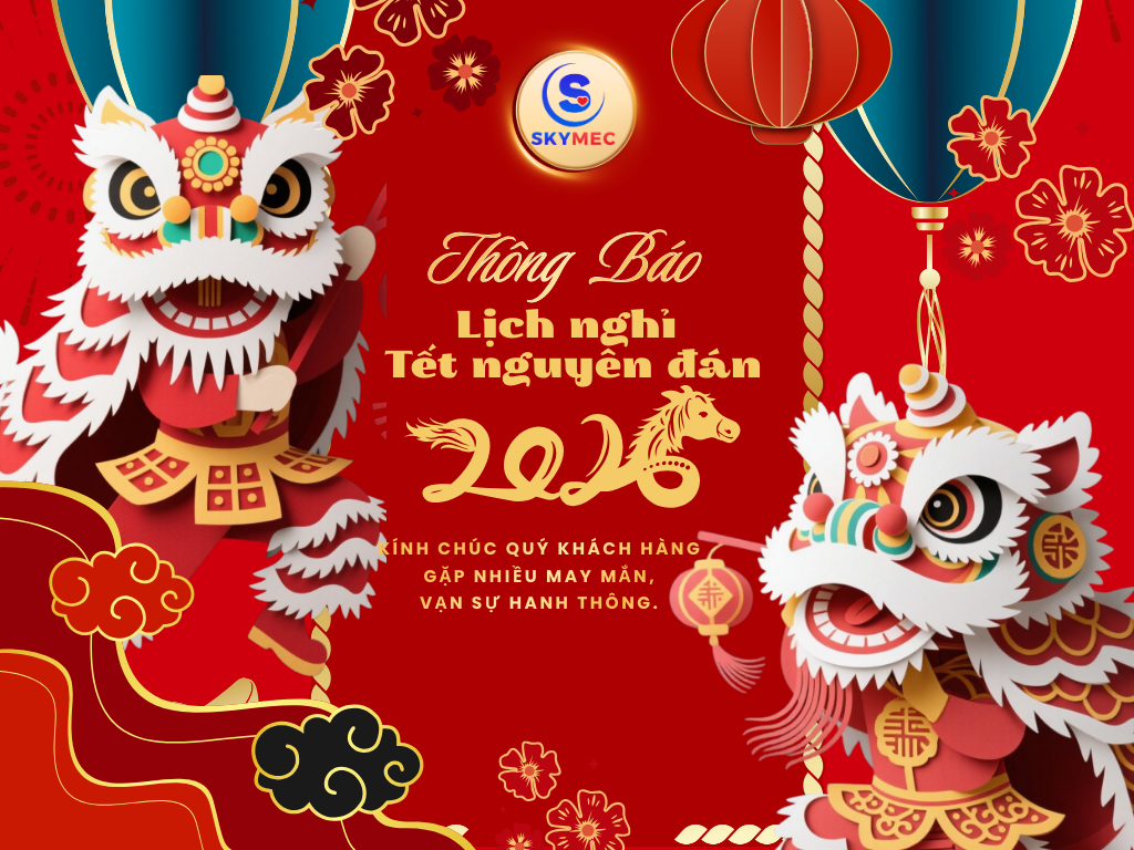 THÔNG BÁO LỊCH NGHỈ TẾT NGUYÊN ĐÁN 2026