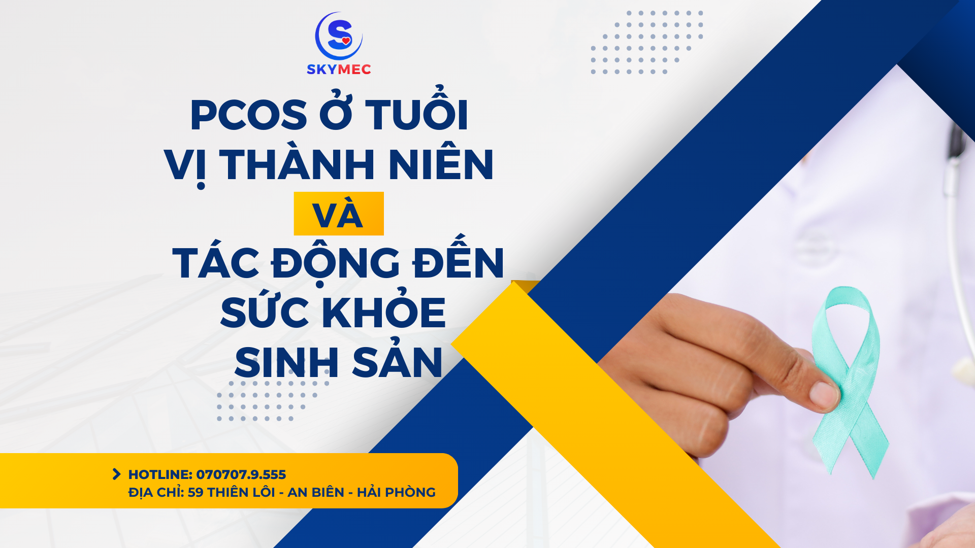 PCOS Ở TUỔI VỊ THÀNH NIÊN VÀ TÁC ĐỘNG ĐẾN SỨC KHỎE SINH SẢN