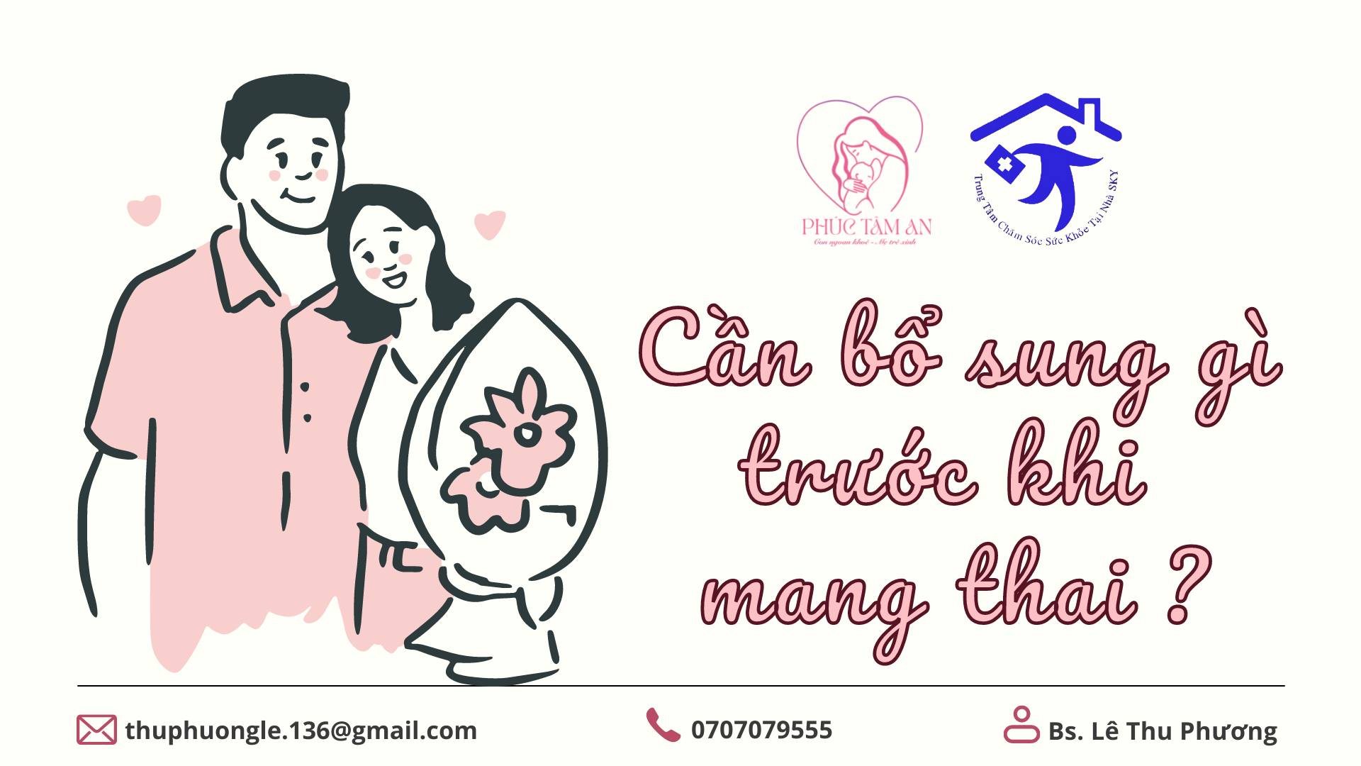 BỐ MẸ CẦN BỔ SUNG NHỮNG GÌ TRƯỚC KHI MANG THAI? 