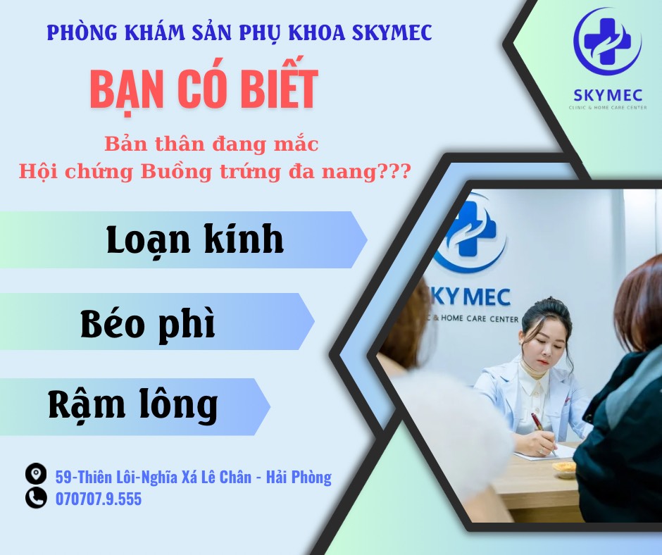 Hội chứng buồng trứng đa nang (PCOS) và những điều cần biết