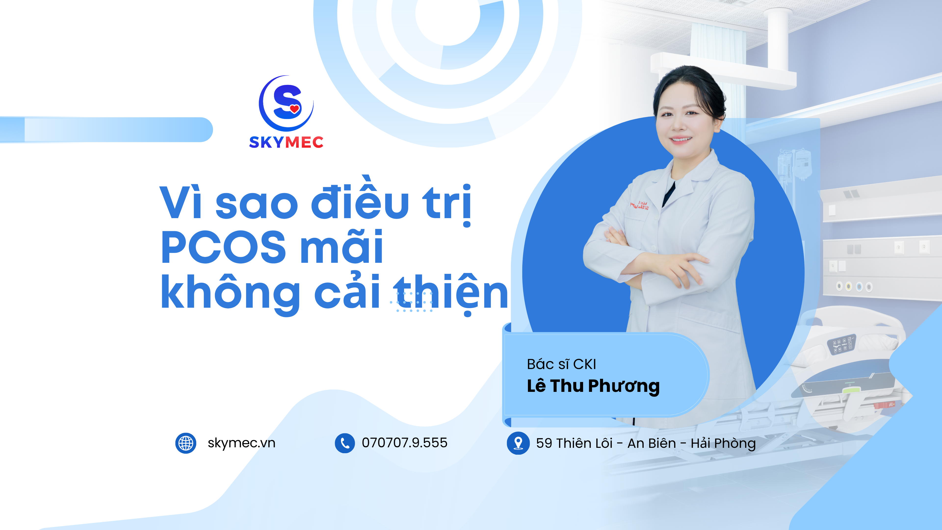 VÌ SAO ĐIÊU TRỊ PCOS MÃI KHÔNG CẢI THIỆN?